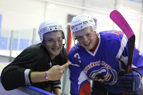 товарищеский матч между игроками Московской Студенческой Хоккейной Лиги и ХКБ