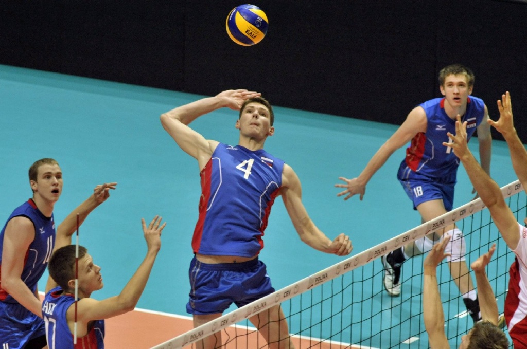 Иван Демаков, игрок молодёжной сборной России по волейболу