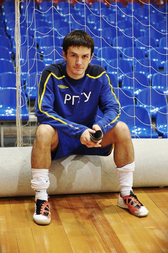 Андрей Георгиевский,  играющий тренер  команды РГГУ