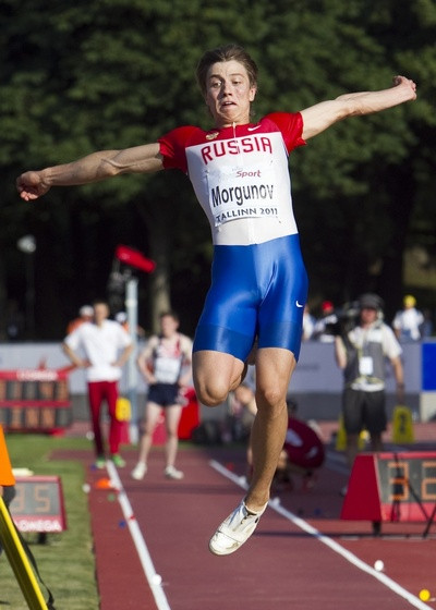 Сергей Моргунов, легкоатлет, студент Южно-Российского государственного технического университета